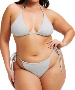 GOOD AMERICAN Sparkle Tiny Ties Bikini Top 20 GOOD AMERICAN Sparkle Tiny Ties Bikini Top -GOOD AMERICAN Sales unnamed file 1003