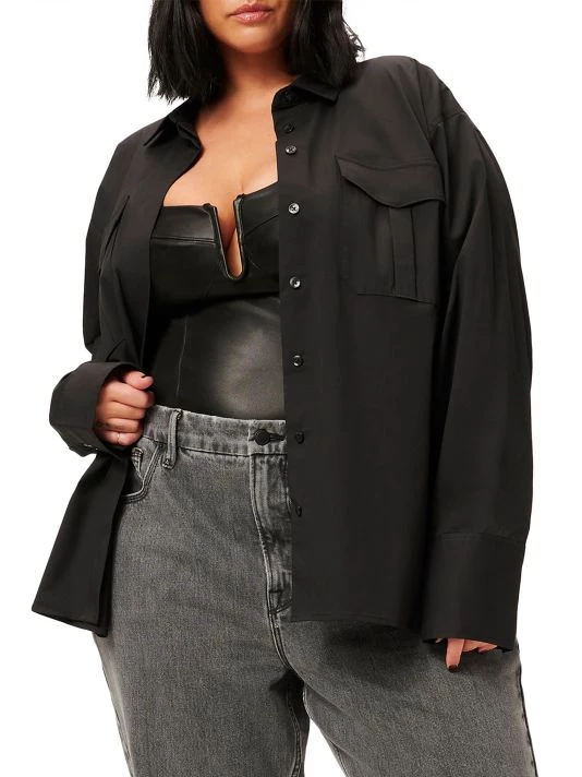 GOOD AMERICAN The Good Shirt 3 GOOD AMERICAN The Good Shirt - Image 3