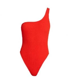 GOOD AMERICAN Always Fits One-Piece Swimsuit Bright Poppy