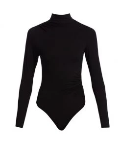 GOOD AMERICAN Jersey Turtleneck Bodysuit