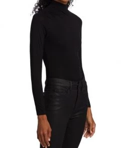 GOOD AMERICAN Jersey Turtleneck Bodysuit -GOOD AMERICAN Sales unnamed file 106