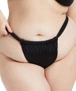 GOOD AMERICAN Shine Ruched Bikini Bottom -GOOD AMERICAN Sales unnamed file 1080