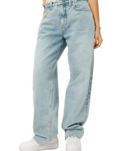 GOOD AMERICAN Good '90s High-Rise Loose Straight-Leg Jeans