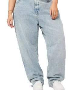 GOOD AMERICAN Good '90s High-Rise Loose Straight-Leg Jeans -GOOD AMERICAN Sales unnamed file 1108