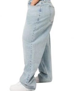 GOOD AMERICAN Good '90s High-Rise Loose Straight-Leg Jeans -GOOD AMERICAN Sales unnamed file 1109