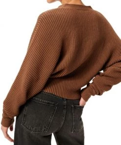 GOOD AMERICAN Heavy Rib-Knit Cropped Cardigan 15 GOOD AMERICAN Heavy Rib-Knit Cropped Cardigan -GOOD AMERICAN Sales unnamed file 1118