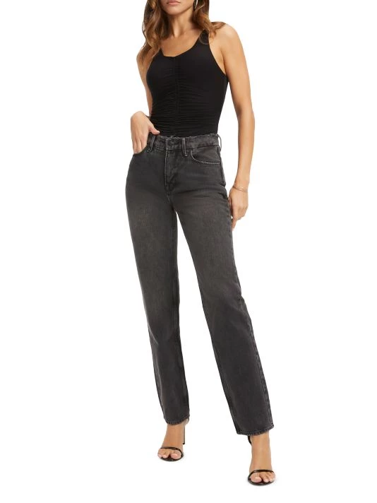 GOOD AMERICAN Ruched Sweetheart Bodysuit 2 GOOD AMERICAN Ruched Sweetheart Bodysuit - Image 2