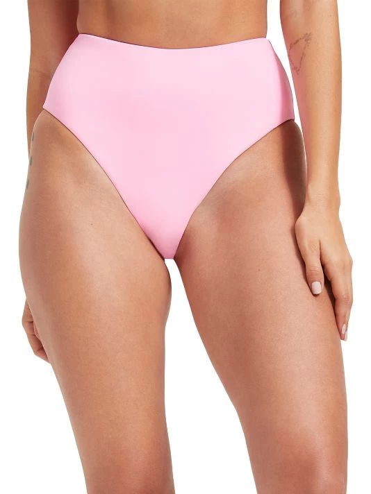 GOOD AMERICAN Good Waist Bikini Bottom Sugar Pink 4 GOOD AMERICAN Good Waist Bikini Bottom Sugar Pink - Image 4