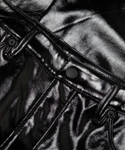 GOOD AMERICAN Good '90S Vinyl High-Waisted Pants -GOOD AMERICAN Sales unnamed file 1130