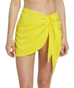 GOOD AMERICAN Leg Daze Sarong Orange Cream -GOOD AMERICAN Sales unnamed file 1141