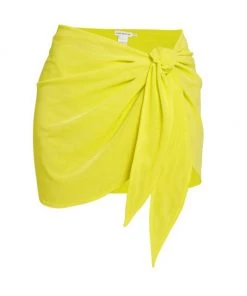 GOOD AMERICAN Leg Daze Sarong Orange Cream -GOOD AMERICAN Sales unnamed file 1149