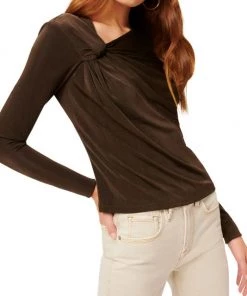 GOOD AMERICAN Shimmering Asymmetric Top -GOOD AMERICAN Sales unnamed file 1165
