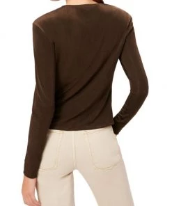 GOOD AMERICAN Shimmering Asymmetric Top -GOOD AMERICAN Sales unnamed file 1166