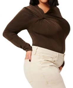 GOOD AMERICAN Shimmering Asymmetric Top -GOOD AMERICAN Sales unnamed file 1168