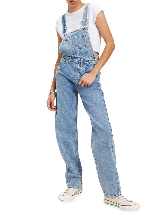 GOOD AMERICAN Good '90s Denim Overalls 2 GOOD AMERICAN Good '90s Denim Overalls - Image 2