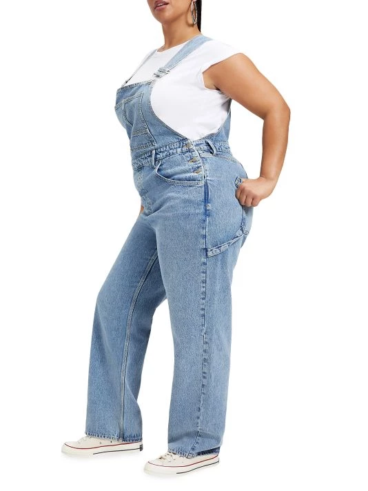 GOOD AMERICAN Good '90s Denim Overalls 4 GOOD AMERICAN Good '90s Denim Overalls - Image 4