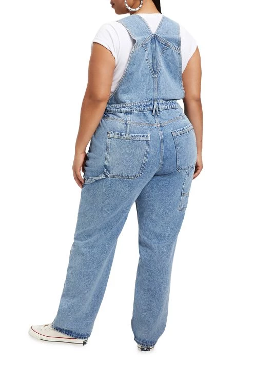 GOOD AMERICAN Good '90s Denim Overalls 5 GOOD AMERICAN Good '90s Denim Overalls - Image 5