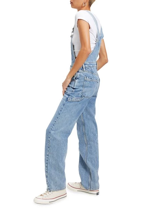 GOOD AMERICAN Good '90s Denim Overalls 6 GOOD AMERICAN Good '90s Denim Overalls - Image 6