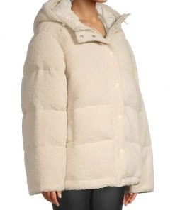 GOOD AMERICAN Faux Shearling Cocoon Puffer Jacket 9 GOOD AMERICAN Faux Shearling Cocoon Puffer Jacket -GOOD AMERICAN Sales unnamed file 1181