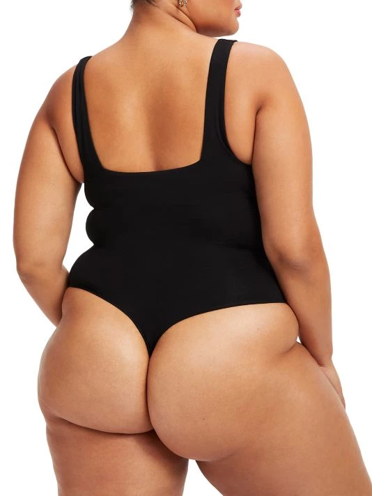 GOOD AMERICAN Ruched Sweetheart Bodysuit 9 GOOD AMERICAN Ruched Sweetheart Bodysuit - Image 9