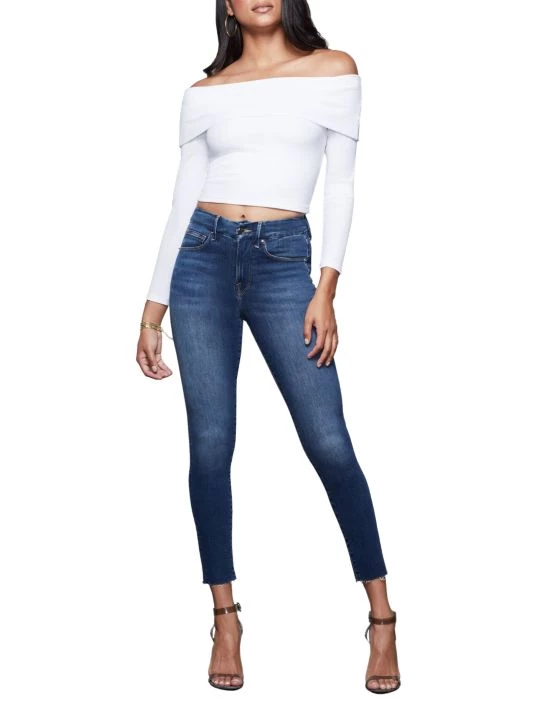 GOOD AMERICAN Good High-Rise Stretch Skinny Jeans 2 GOOD AMERICAN Good High-Rise Stretch Skinny Jeans - Image 2