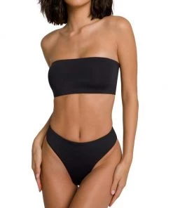 GOOD AMERICAN Better Band Bikini Top Ivory