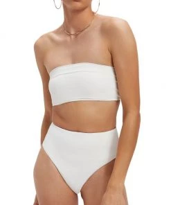 GOOD AMERICAN Better Band Bikini Top Ivory -GOOD AMERICAN Sales unnamed file 1230