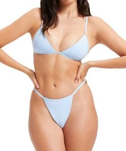 GOOD AMERICAN Perfect Fit Bikini Top Sugar Pink