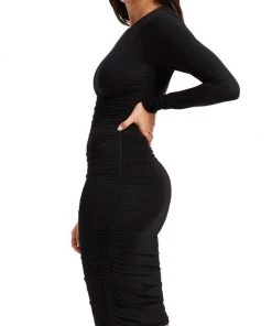 GOOD AMERICAN Ruched Bodycon Dress -GOOD AMERICAN Sales unnamed file 1253