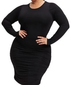 GOOD AMERICAN Ruched Bodycon Dress -GOOD AMERICAN Sales unnamed file 1255