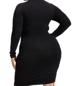 GOOD AMERICAN Ruched Bodycon Dress -GOOD AMERICAN Sales unnamed file 1257