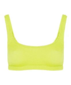 GOOD AMERICAN Always Fits Bikini Top Electric Yellow -GOOD AMERICAN Sales unnamed file 1261