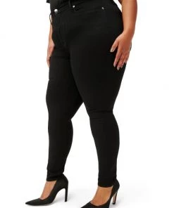 GOOD AMERICAN The Insider High-Rise Frayed Step-Hem Stretch Kick-Flare Jeans -GOOD AMERICAN Sales unnamed file 128