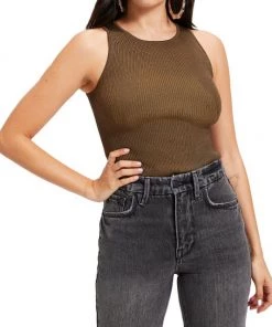 GOOD AMERICAN Rib-Knit Bodysuit -GOOD AMERICAN Sales unnamed file 1314