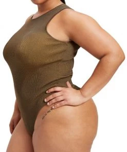 GOOD AMERICAN Rib-Knit Bodysuit -GOOD AMERICAN Sales unnamed file 1315