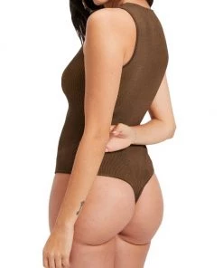 GOOD AMERICAN Rib-Knit Bodysuit -GOOD AMERICAN Sales unnamed file 1316