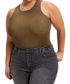 GOOD AMERICAN Rib-Knit Bodysuit -GOOD AMERICAN Sales unnamed file 1317