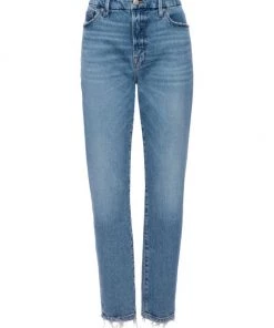 GOOD AMERICAN The Weekender Straight-Fit Jeans