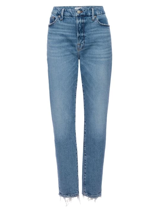 GOOD AMERICAN The Weekender Straight-Fit Jeans 1 GOOD AMERICAN The Weekender Straight-Fit Jeans