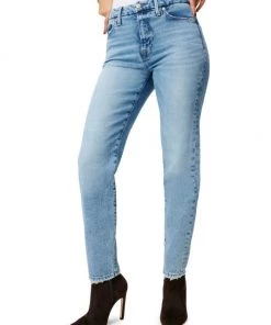 GOOD AMERICAN The Weekender Straight-Fit Jeans 14 GOOD AMERICAN The Weekender Straight-Fit Jeans -GOOD AMERICAN Sales unnamed file 1357