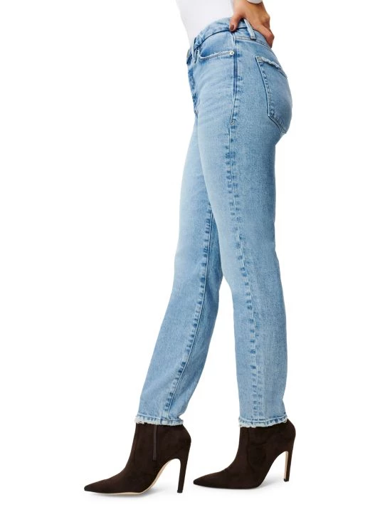 GOOD AMERICAN The Weekender Straight-Fit Jeans 5 GOOD AMERICAN The Weekender Straight-Fit Jeans - Image 5