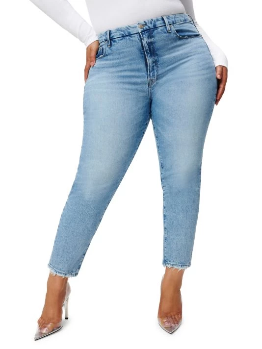 GOOD AMERICAN The Weekender Straight-Fit Jeans 7 GOOD AMERICAN The Weekender Straight-Fit Jeans - Image 7