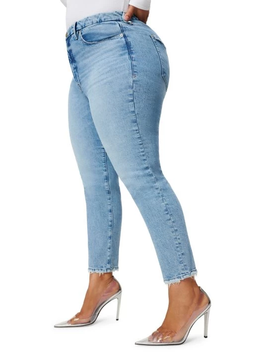 GOOD AMERICAN The Weekender Straight-Fit Jeans 8 GOOD AMERICAN The Weekender Straight-Fit Jeans - Image 8