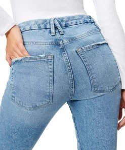 GOOD AMERICAN The Weekender Straight-Fit Jeans 20 GOOD AMERICAN The Weekender Straight-Fit Jeans -GOOD AMERICAN Sales unnamed file 1363