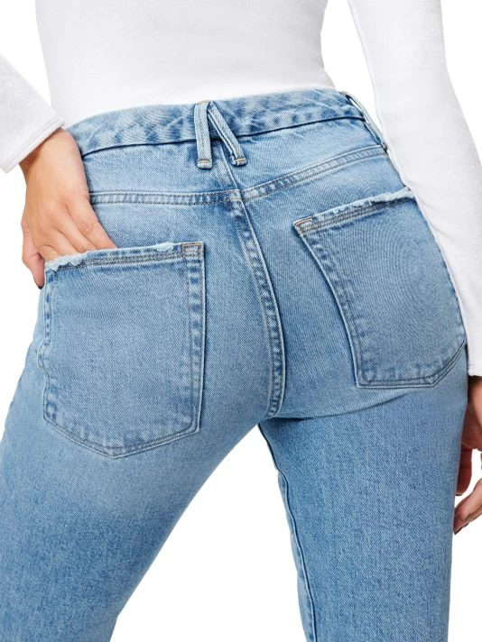 GOOD AMERICAN The Weekender Straight-Fit Jeans 10 GOOD AMERICAN The Weekender Straight-Fit Jeans - Image 10