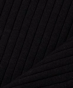 GOOD AMERICAN Belted Cotton Rib-Knit Midi-Dress -GOOD AMERICAN Sales unnamed file 141