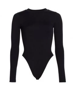 GOOD AMERICAN The Crewneck Bodysuit