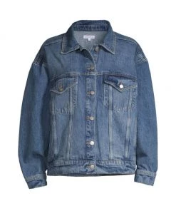 GOOD AMERICAN Good Oversize Trucker Jacket