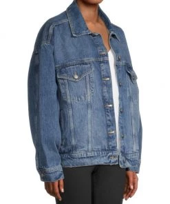 GOOD AMERICAN Good Oversize Trucker Jacket -GOOD AMERICAN Sales unnamed file 1435