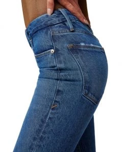 GOOD AMERICAN Good Classic Slim Cropped Jeans -GOOD AMERICAN Sales unnamed file 1453